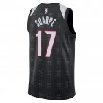 Maillot NBA Portland Trail Blazers Shaedon Sharpe Nike 2024-25 City Edition Noir Swingman - Homme